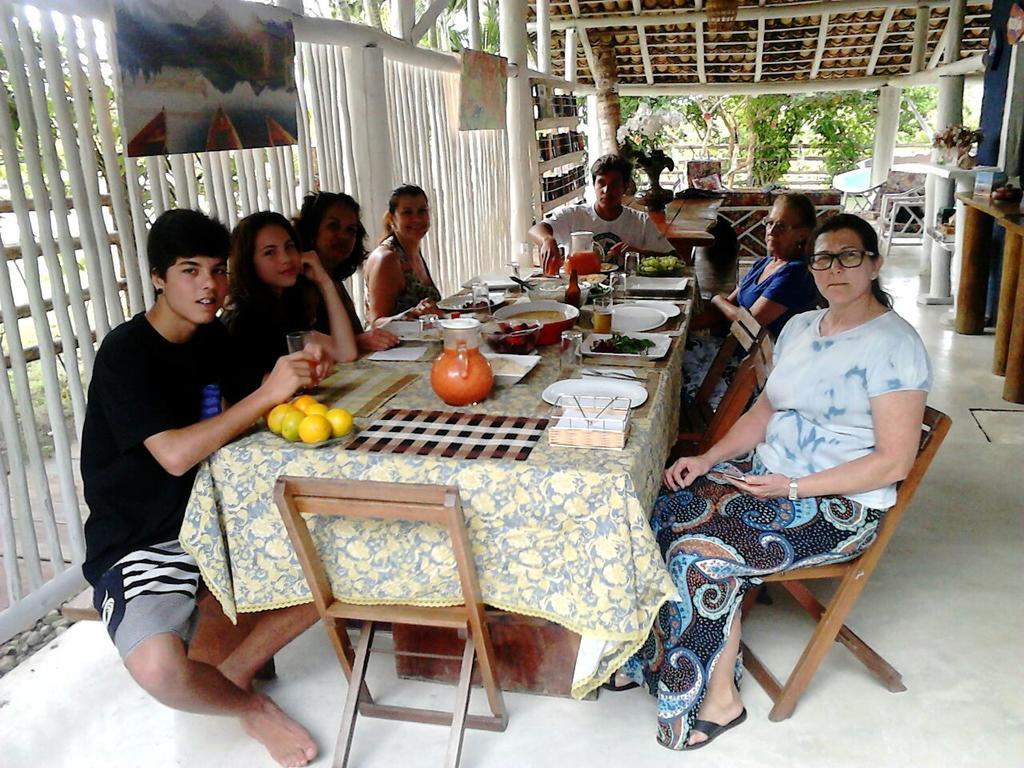 Pousada Casa Da Praia Itaunas Eksteriør bilde